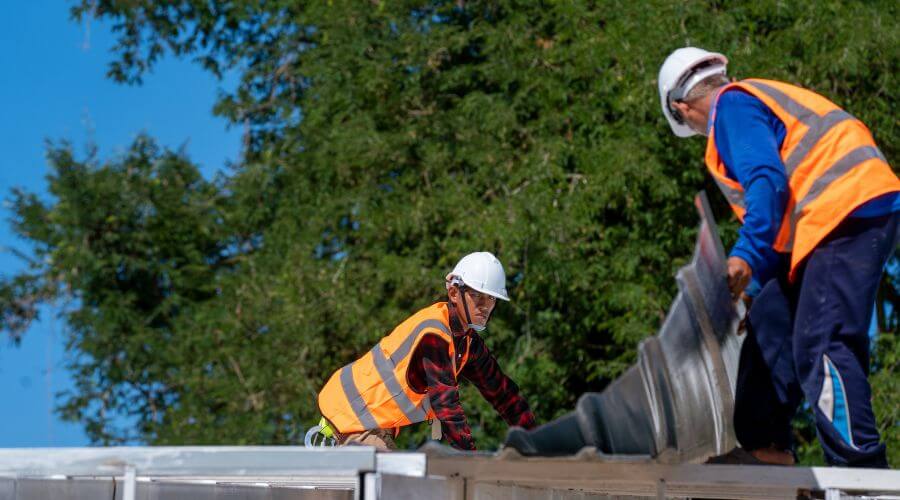 Professional new roof installation services in Harsens Island, MI